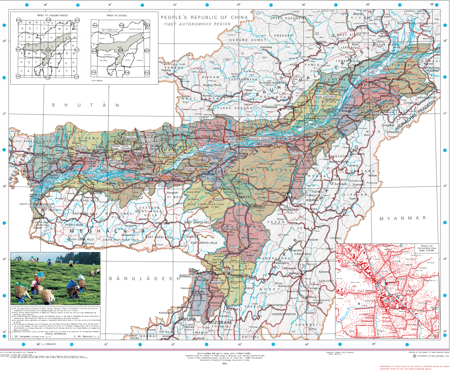 Assam Map