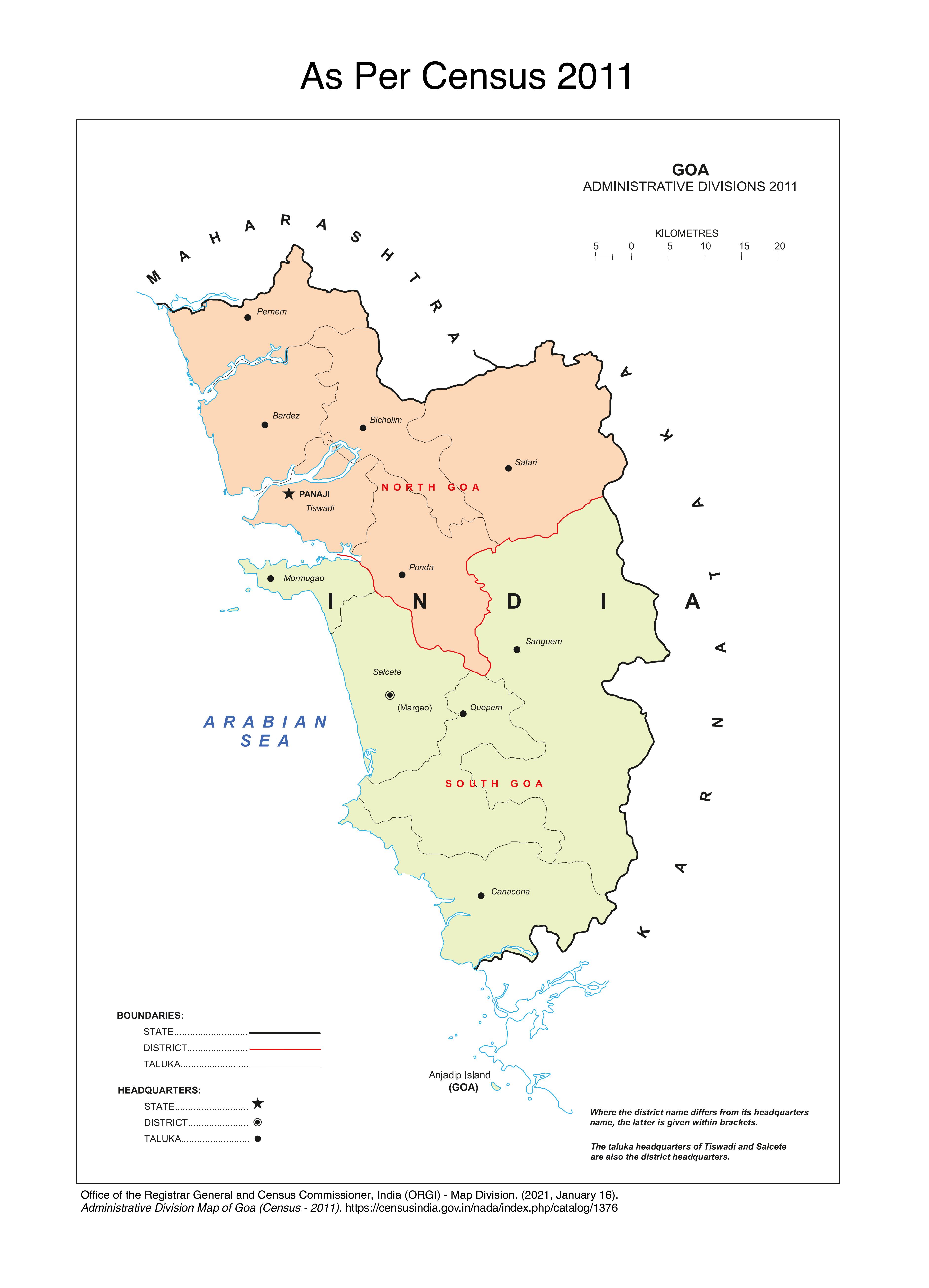 Goa Map